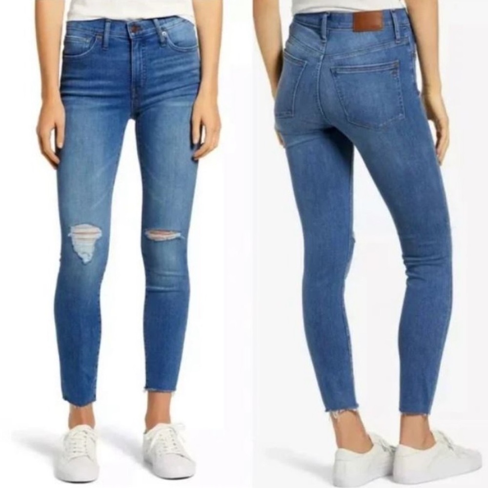 Madewell 9” mid-rise skinny jeans